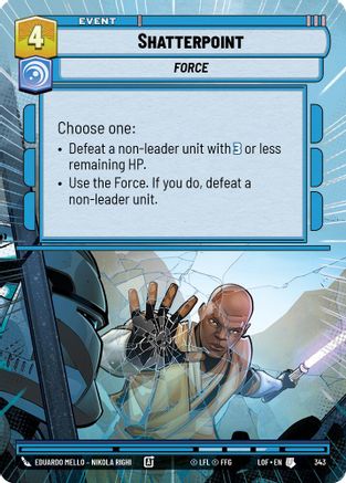 Shatterpoint (Hyperspace) (343) [Legends of the Force]