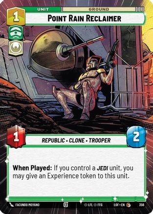 Point Rain Reclaimer (Hyperspace) (356) [Legends of the Force]
