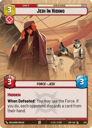 Jedi In Hiding (Hyperspace) (423) [Legends of the Force]