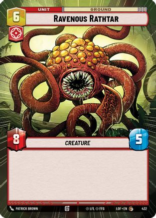 Ravenous Rathtar (Hyperspace) (432) [Legends of the Force]