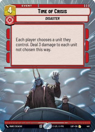 Time of Crisis (Hyperspace) (441) [Legends of the Force]
