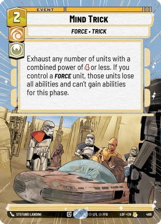 Mind Trick (Hyperspace) (466) [Legends of the Force]