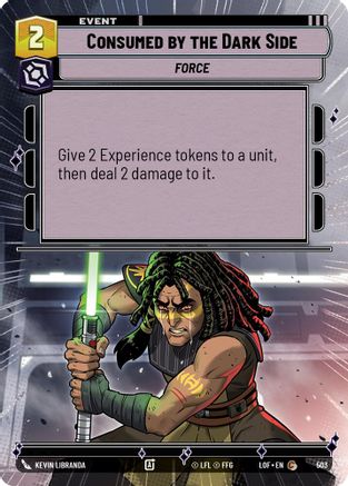 Consumed by the Dark Side (Hyperspace) (503) [Legends of the Force]