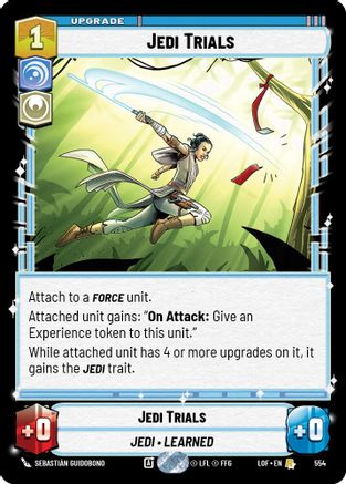 Jedi Trials (Foil) (554) [Legends of the Force] Foil