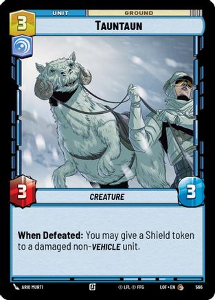 Tauntaun (Foil) (566) [Legends of the Force] Foil