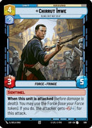 Chirrut Imwe - Blind, but not Deaf (Foil) (569) [Legends of the Force] Foil