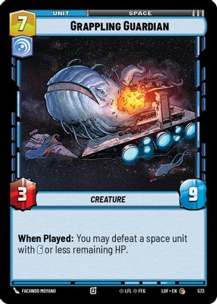 Grappling Guardian (Foil) (573) [Legends of the Force] Foil