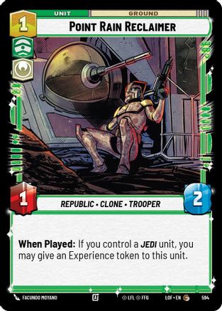 Point Rain Reclaimer (Foil) (594) [Legends of the Force] Foil