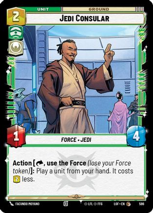 Jedi Consular (Foil) (596) [Legends of the Force] Foil