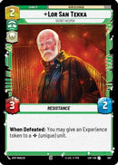 Lor San Tekka - Secret Keeper (Foil) (597) [Legends of the Force] Foil