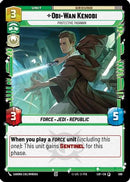 Obi-Wan Kenobi - Protective Padawan (Foil) (598) [Legends of the Force] Foil