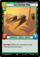 Hive Defense Wing (Foil) (612) [Legends of the Force] Foil