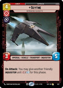 Scythe - Intimidating Silhouette (Foil) (637) [Legends of the Force] Foil
