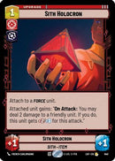 Sith Holocron (Foil) (640) [Legends of the Force] Foil