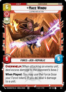 Mace Windu - Leaping into Action (Foil) (651) [Legends of the Force] Foil