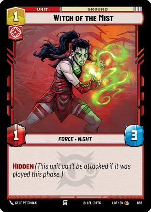 Witch of the Mist (Foil) (656) [Legends of the Force] Foil