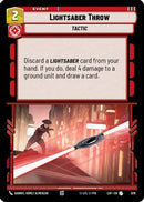 Lightsaber Throw (Foil) (678) [Legends of the Force] Foil