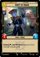 Adept of Anger (Foil) (680) [Legends of the Force] Foil