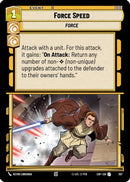 Force Speed (Foil) (707) [Legends of the Force] Foil