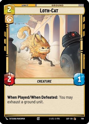 Loth-Cat (Foil) (709) [Legends of the Force] Foil
