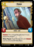 Dooku - It Is Too Late (Foil) (713) [Legends of the Force] Foil