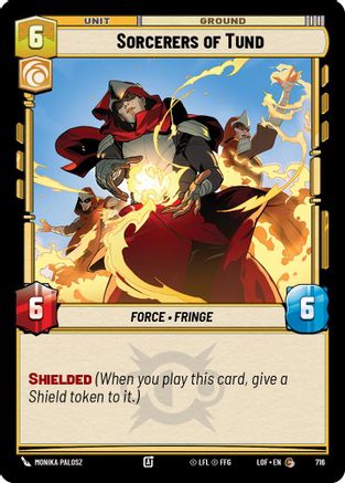 Sorcerers of Tund (Foil) (716) [Legends of the Force] Foil