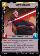 Darth Tyranus - Servant of Sidious (Foil) (733) [Legends of the Force] Foil