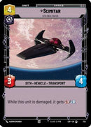 Scimitar - Sith Infiltrator (Foil) (735) [Legends of the Force] Foil