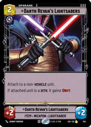 Darth Revan's Lightsabers (Foil) (740) [Legends of the Force] Foil