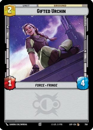 Gifted Urchin (Foil) (758) [Legends of the Force] Foil