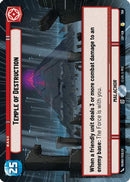 Temple of Destruction (Hyperspace Foil) (769) [Legends of the Force] Foil