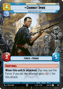 Chirrut Imwe - Blind, but not Deaf (Hyperspace Foil) (807) [Legends of the Force] Foil