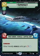 Supremacy - Of Unimaginable Size (Hyperspace Foil) (829) [Legends of the Force] Foil