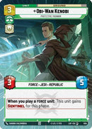 Obi-Wan Kenobi - Protective Padawan (Hyperspace Foil) (836) [Legends of the Force] Foil