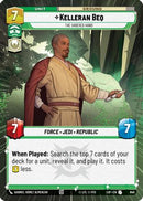 Kelleran Beq - The Sabered Hand (Hyperspace Foil) (840) [Legends of the Force] Foil