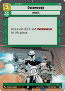Overpower (Hyperspace Foil) (866) [Legends of the Force] Foil