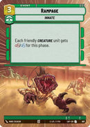 Rampage (Hyperspace Foil) (867) [Legends of the Force] Foil