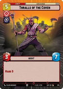 Thralls of the Coven (Hyperspace Foil) (876) [Legends of the Force] Foil
