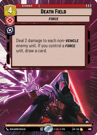 Death Field (Hyperspace Foil) (881) [Legends of the Force] Foil