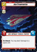 Jedi Starfighter (Hyperspace Foil) (884) [Legends of the Force] Foil
