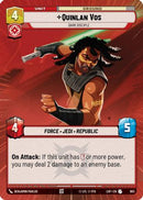 Quinlan Vos - Dark Disciple (Hyperspace Foil) (903) [Legends of the Force] Foil