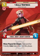 Asajj Ventress - Harden Your Heart (Hyperspace Foil) (905) [Legends of the Force] Foil