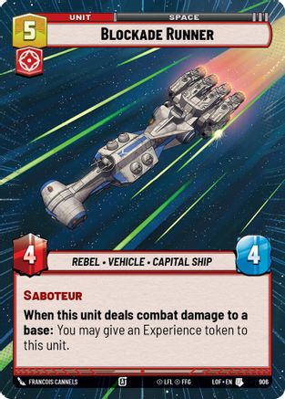 Blockade Runner (Hyperspace Foil) (906) [Legends of the Force] Foil