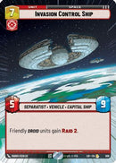 Invasion Control Ship (Hyperspace Foil) (909) [Legends of the Force] Foil