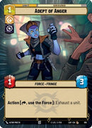 Adept of Anger (Hyperspace Foil) (918) [Legends of the Force] Foil