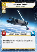 Stinger Mantis - Where Are We Going? (Hyperspace Foil) (938) [Legends of the Force] Foil