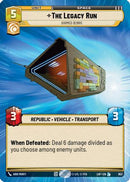 The Legacy Run - Doomed Debris (Hyperspace Foil) (953) [Legends of the Force] Foil