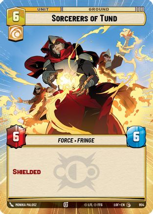 Sorcerers of Tund (Hyperspace Foil) (954) [Legends of the Force] Foil