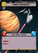 Forged Starfighter (Hyperspace Foil) (968) [Legends of the Force] Foil