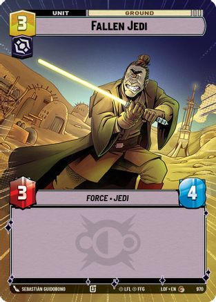 Fallen Jedi (Hyperspace Foil) (970) [Legends of the Force] Foil